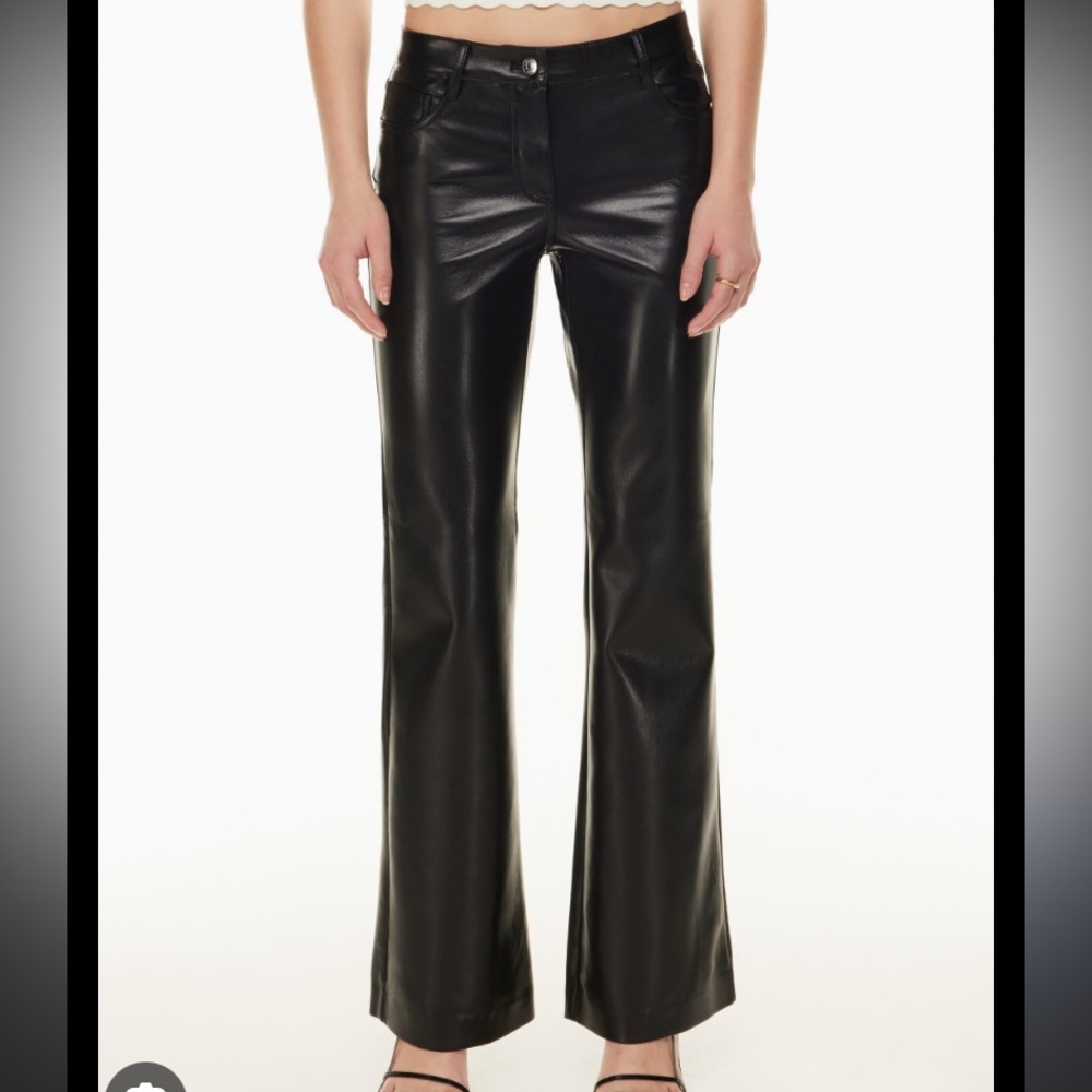Wilfred The Melina low rise Flare Leather Pants